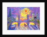 Sunset:Pool Of London, 2013 by David Newton