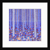 Blue Orange Forest, 2015 by David Newton