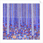 Blue Orange Forest, 2015 by David Newton