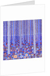 Blue Orange Forest, 2015 by David Newton
