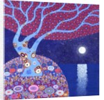 Midnight Moon, 2016 by David Newton