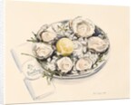 A Plate of Oysters, 2012 by Alison Cooper