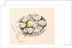 A Plate of Oysters, 2012 by Alison Cooper