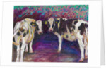 Sheltering Cows, 2011 by Helen White