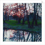 Last Glow on the Meadow, 2009 by Helen White