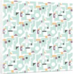 Building Blocks - blue, 2013 by Laurence Lavallee