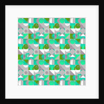 Toy Blocks small - green, 2013 by Laurence Lavallee