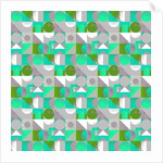 Toy Blocks small - green, 2013 by Laurence Lavallee