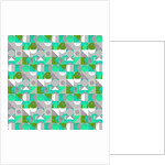 Toy Blocks small - green, 2013 by Laurence Lavallee