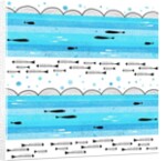 Fishes in the sea, 2014 by Laurence Lavallee