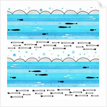 Fishes in the sea, 2014 by Laurence Lavallee