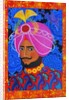 Maharaja with Pink Turban, 2012 by Jane Tattersfield