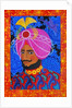 Maharaja with Pink Turban, 2012 by Jane Tattersfield