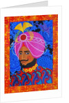 Maharaja with Pink Turban, 2012 by Jane Tattersfield