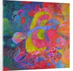 Flying Indian roller bird, 2013 by Jane Tattersfield