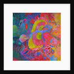 Flying Indian roller bird, 2013 by Jane Tattersfield