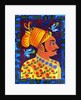 Maharaja with blue birds, 2011 by Jane Tattersfield