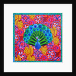 Peacock and pattern, 2015 by Jane Tattersfield