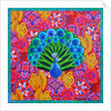 Peacock and pattern, 2015 by Jane Tattersfield