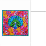 Peacock and pattern, 2015 by Jane Tattersfield