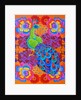 Peacock with flowers, 2015 by Jane Tattersfield