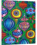 Christmas baubles, 2015 by Jane Tattersfield