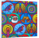 Christmas in circles, 2015 by Jane Tattersfield