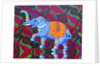 Indian Elephant, 2016 by Jane Tattersfield