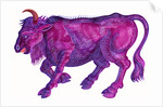 Raging Bull Taurus, 1996 by Jane Tattersfield