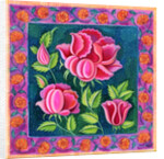 Pink flowers, 1997 by Jane Tattersfield