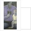 Man reading to Girl by Ruth Addinall