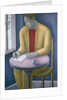 Man Writing, 2004 by Ruth Addinall