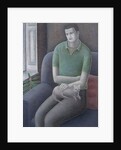 Young Man with Cat, 2008 by Ruth Addinall
