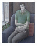 Young Man with Cat, 2008 by Ruth Addinall