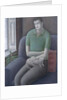 Young Man with Cat, 2008 by Ruth Addinall