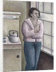 Woman Smoking at Window, 1996 by Ruth Addinall