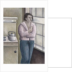 Woman Smoking at Window, 1996 by Ruth Addinall