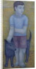 Boy with Dog, 2016 by Ruth Addinall
