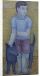 Boy with Dog, 2016 by Ruth Addinall