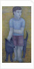 Boy with Dog, 2016 by Ruth Addinall