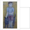Boy with Dog, 2016 by Ruth Addinall