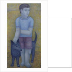 Boy with Dog, 2016 by Ruth Addinall