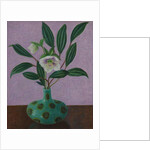 Hellebores with Viburnum Leaves, 2015 by Ruth Addinall