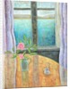 Still Life in Window with Camellia by Ruth Addinall