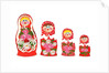 Russian dolls, 2014 by Isobel Barber