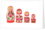 Russian dolls, 2014 by Isobel Barber