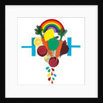 Eat the Rainbow, 2016, paper by Isobel Barber