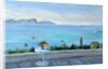 A terrace looking out to sea by Anne Durham