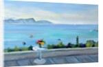 A terrace looking out to sea by Anne Durham