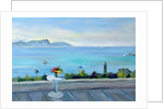 A terrace looking out to sea by Anne Durham